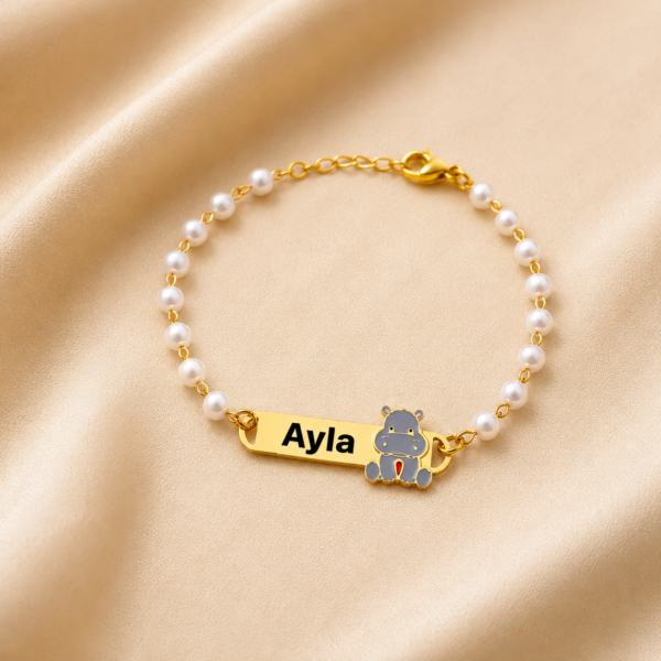 Pulseira Infantil, Elefante Menina,...