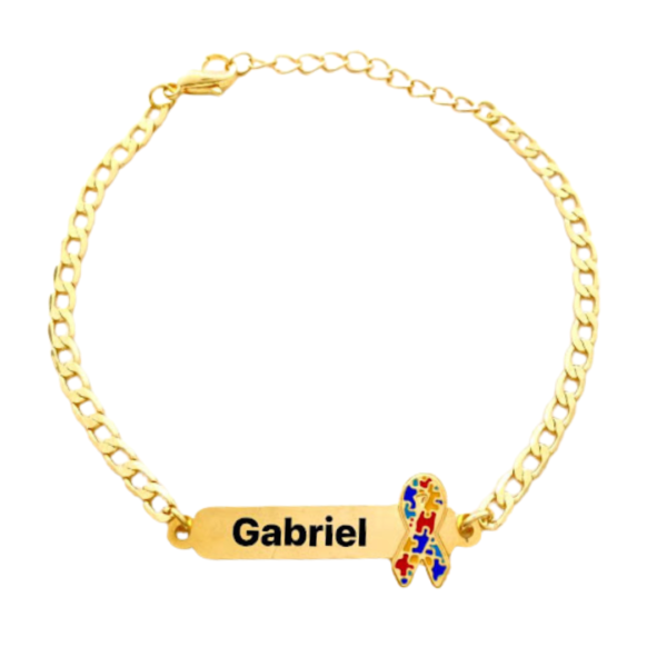 Pulseira Autismo Resinada, Personal...