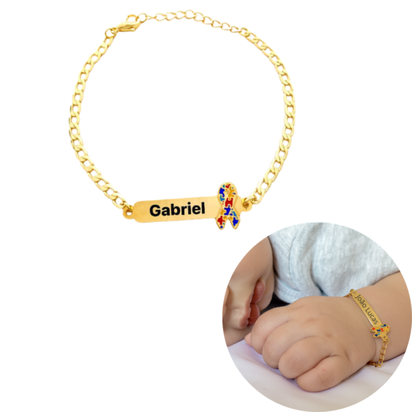 Pulseira Autismo Resinada, Personal...