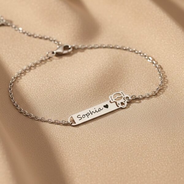 Pulseira Infantil, Menina Simples, ...