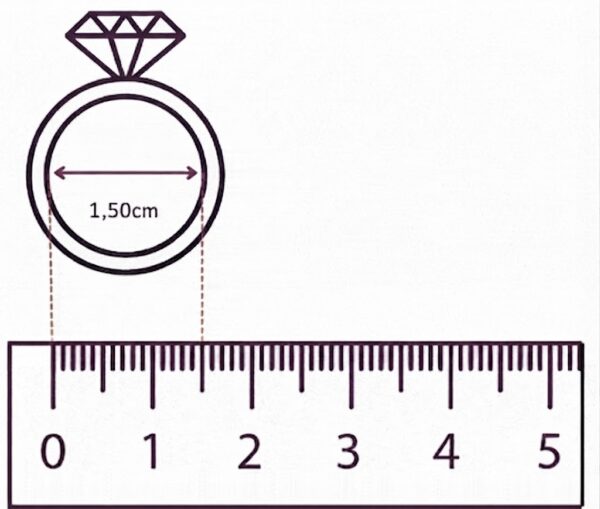Anel Aliança Lisa, Aço Inox Dourado
