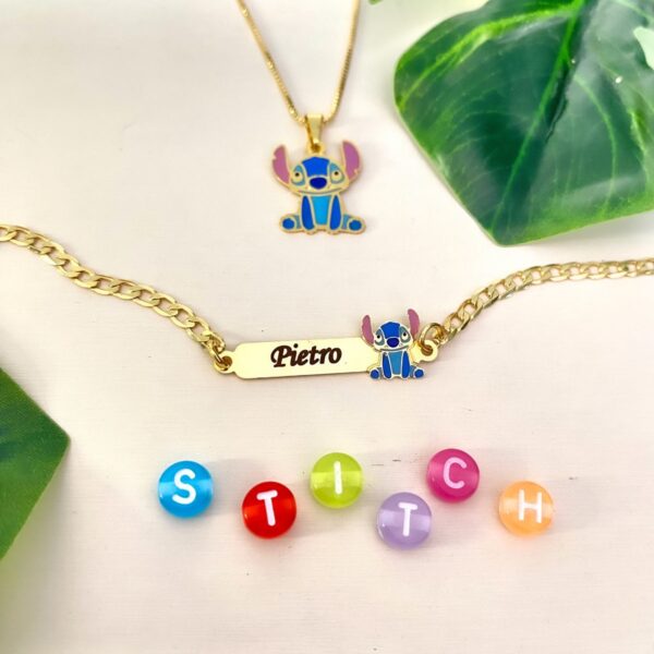 Conjunto Infantil Colar e Pulseira,...
