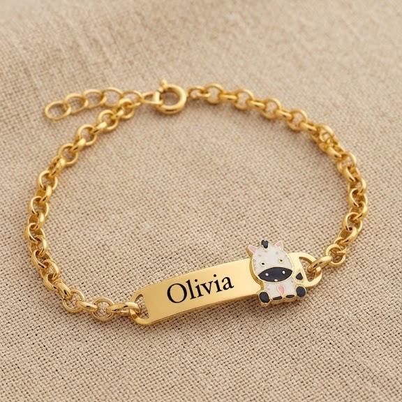 Pulseira Infantil Safari Resinada, ...