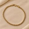 a20f09f8-ff73-4820-abb4-d372a5cdf951-2.jpg Pulseira Cordão Baiano, 19cm, Aço Dourado