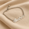 pulseira-nome-inox.png Pulseira Infantil Com Nome Personalizado,Sob Encomenda, Aço Inox